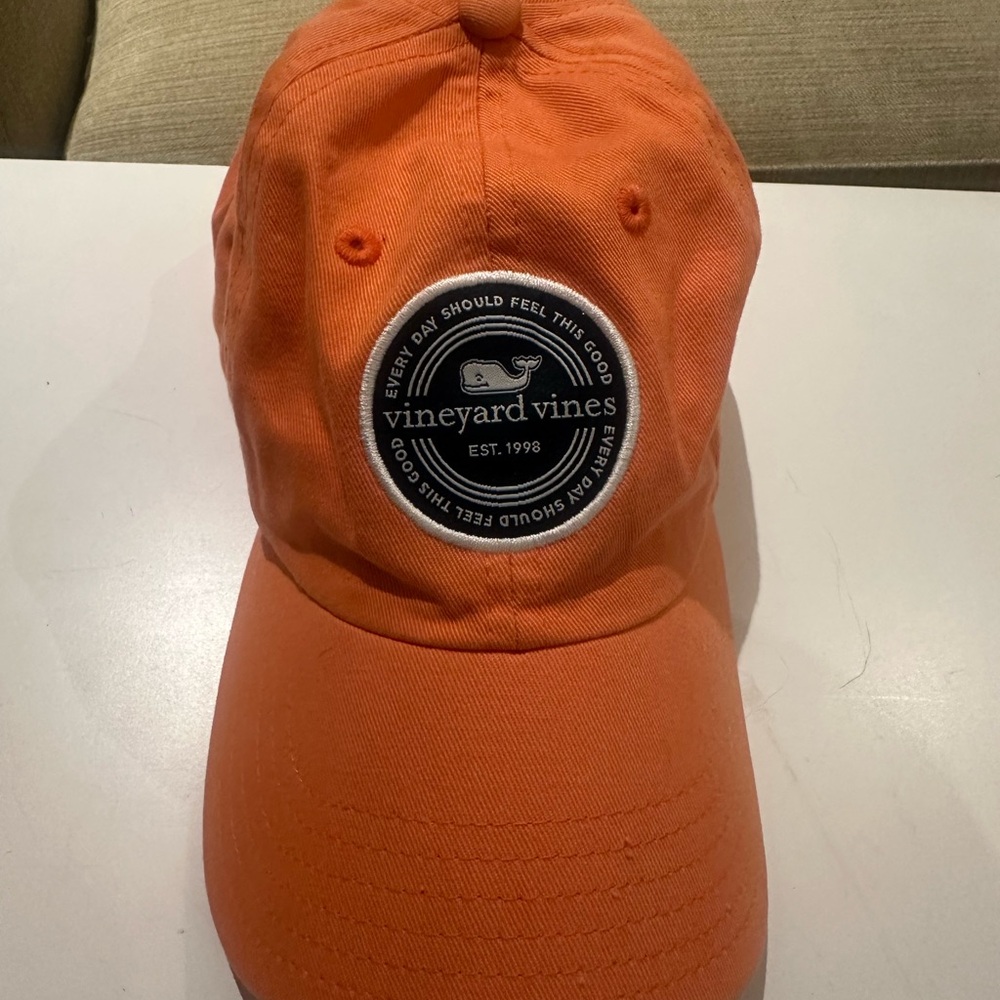 Vineyard Vines Orange Hat